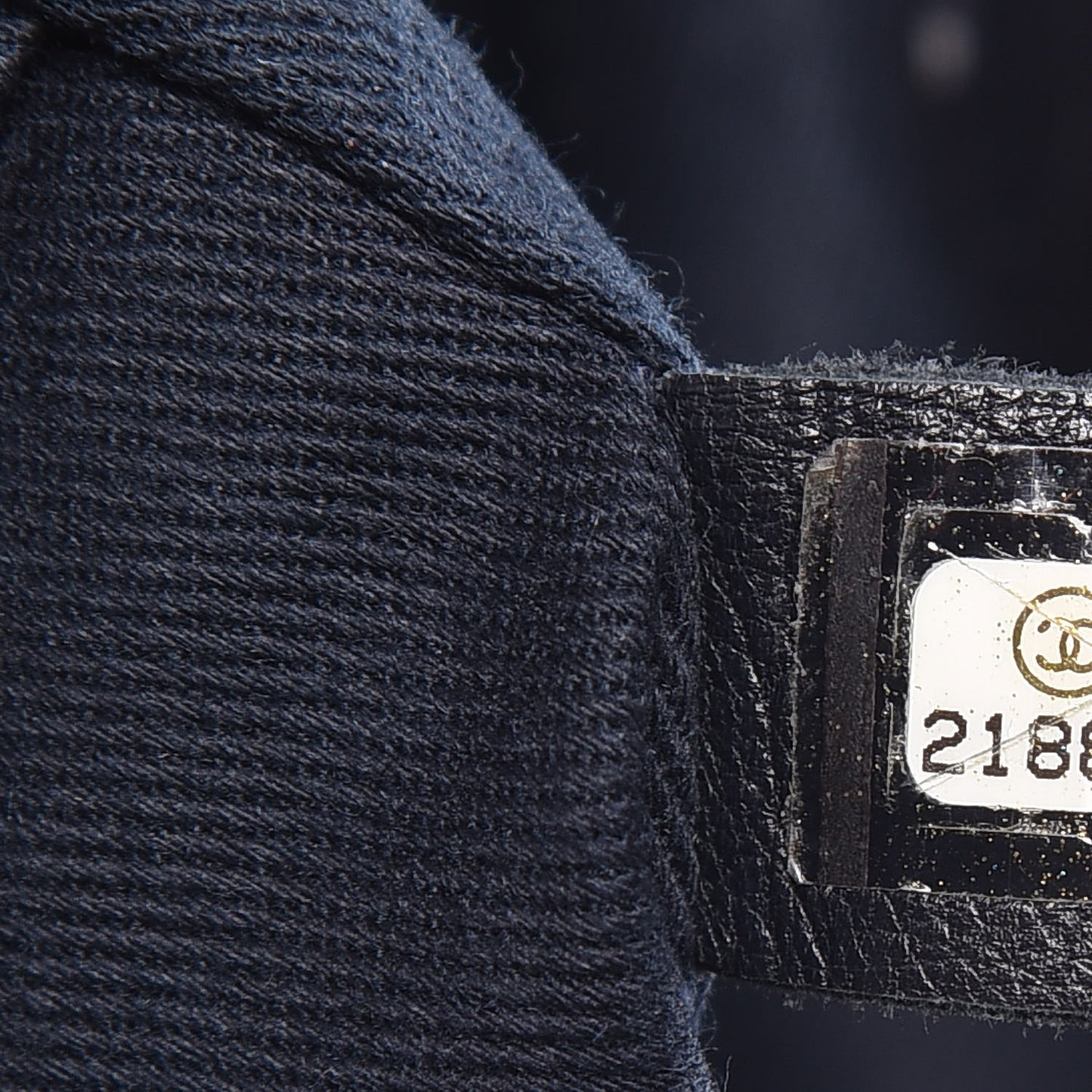 Denim Large Deauville Tote Dark Blue