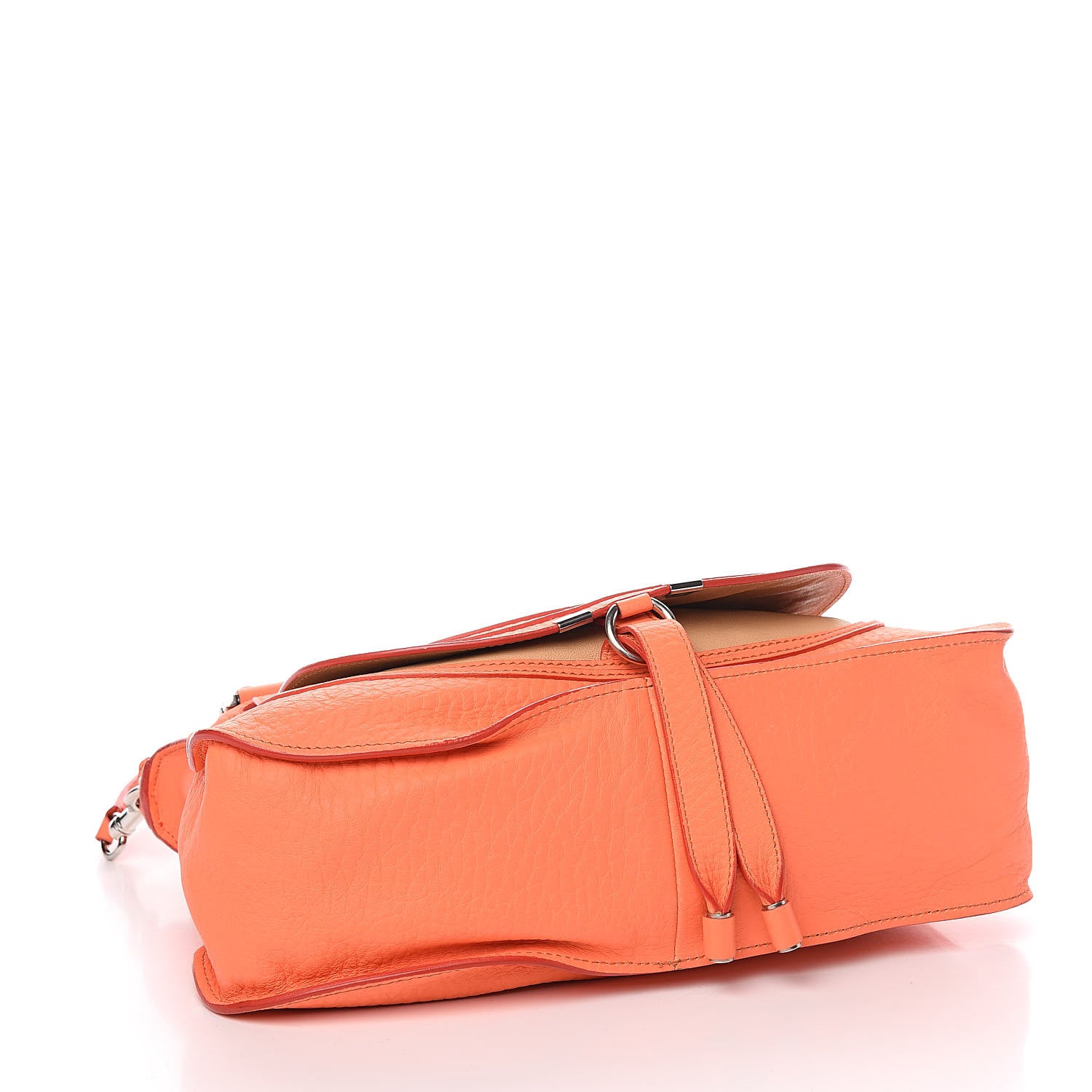 Chloe Calfskin Medium Marcie Satchel Orange Fizz 4 of 12