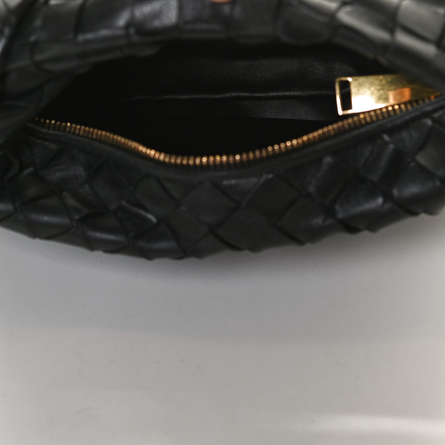 Nappa Intrecciato Mini Jodie Black