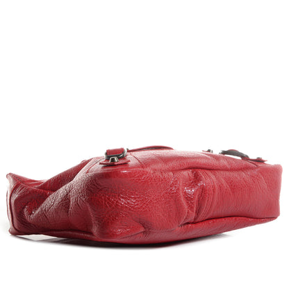 Balenciaga Agneau Porte Toilette Makeup Clutch Rouge Cardinal 4 of 10