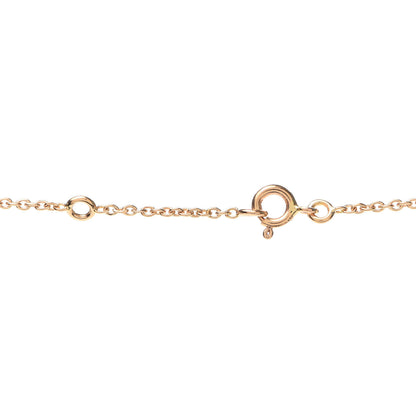Hermes 18K Rose Gold Diamond Birkin Amulette Pendant Necklace 4 of 5