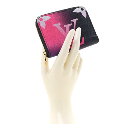 Louis Vuitton Monogram Giant Spring In The City Zippy Coin Purse Midnight Fuchsia 2 of 7