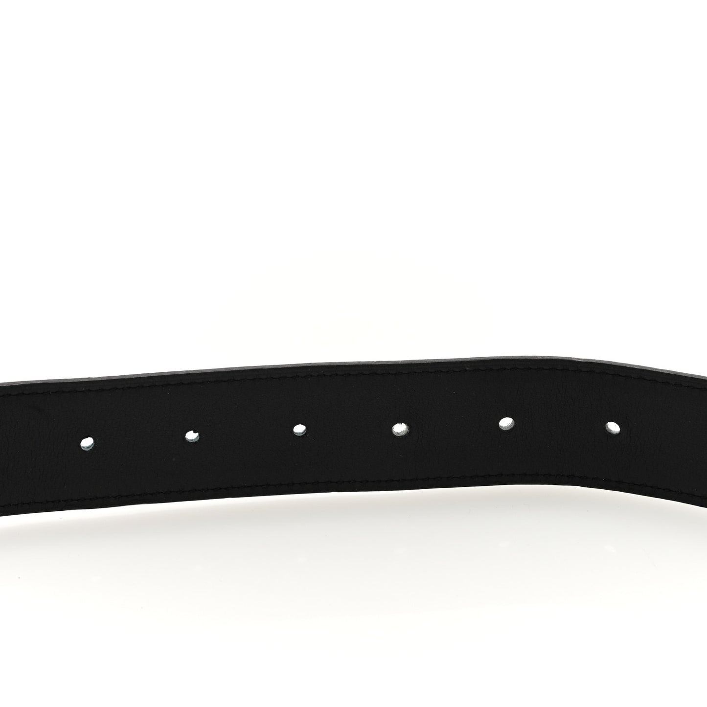 Swift Epsom 32mm H Belt 90 Black Blue Jean