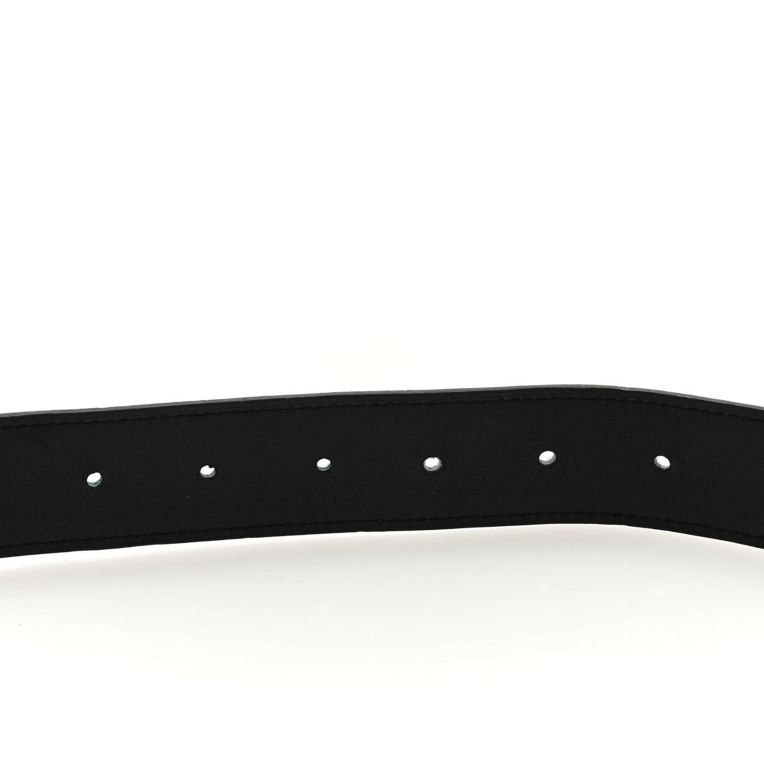 Hermes Swift Epsom 32mm H Belt 90 Black Blue Jean 4 of 4
