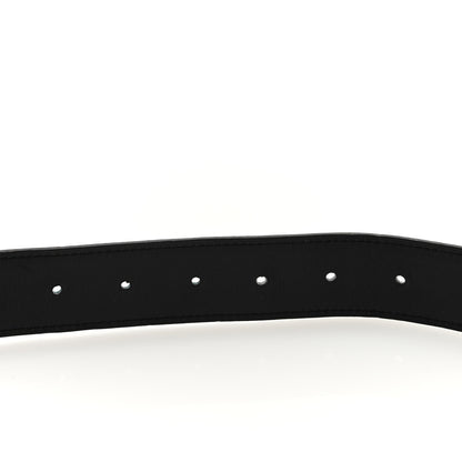 Hermes Swift Epsom 32mm H Belt 90 Black Blue Jean 4 of 4