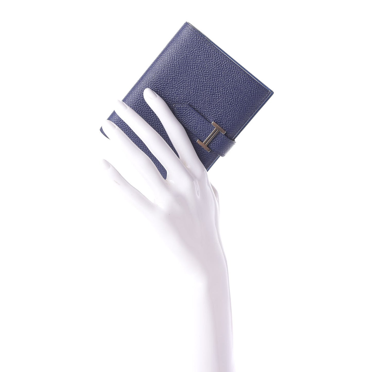Epsom Bearn Verso Compact Wallet Bleu Encre Zellige