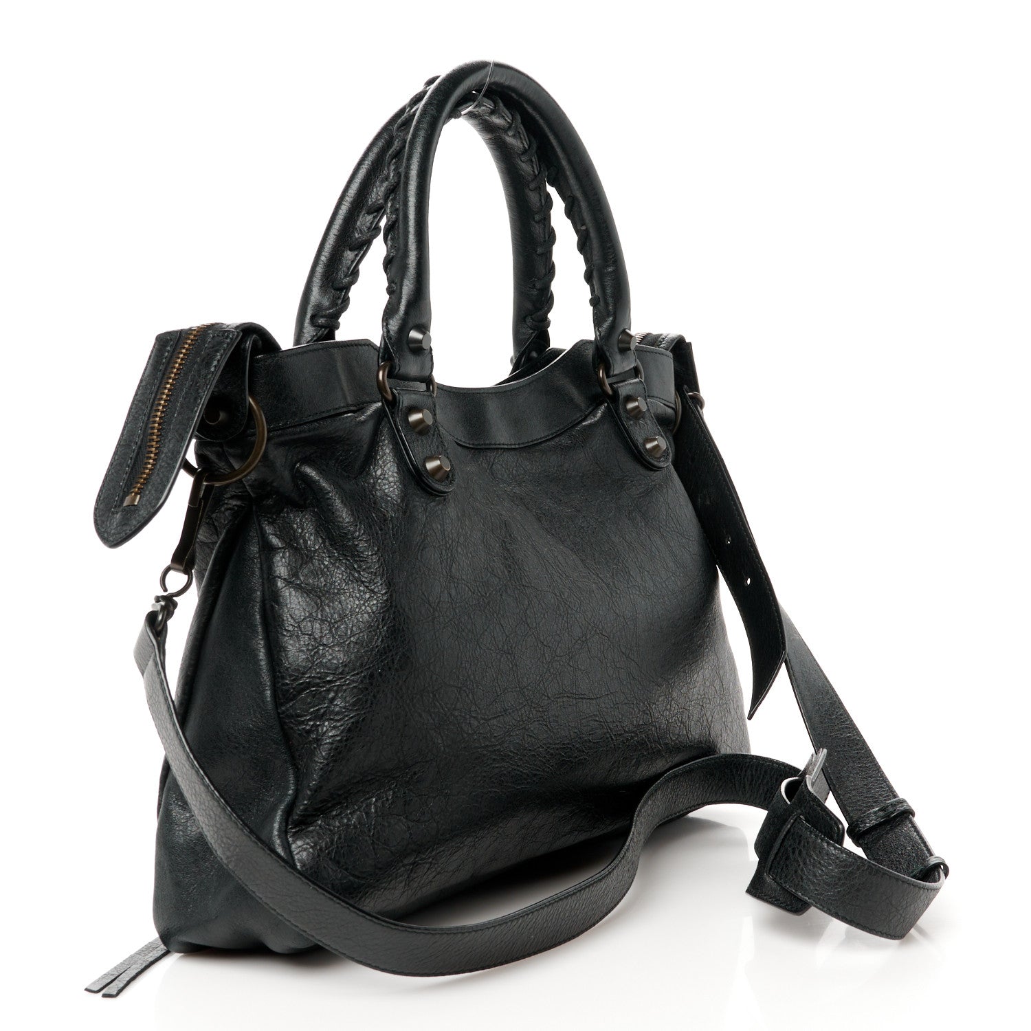 Balenciaga Agneau Classic Hardware Town Black 4 of 11