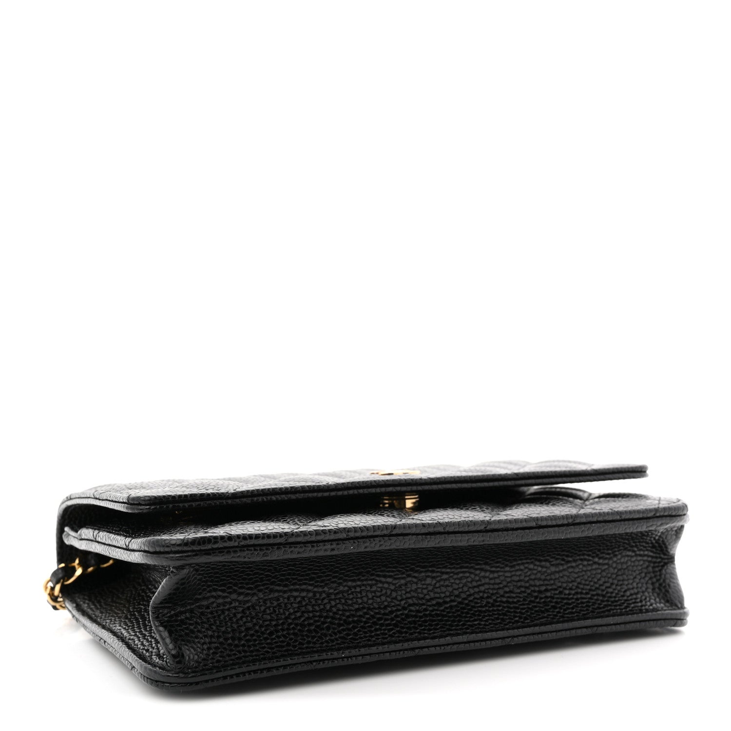 Chanel Caviar Quilted Wallet on Chain WOC Black 4 of 11