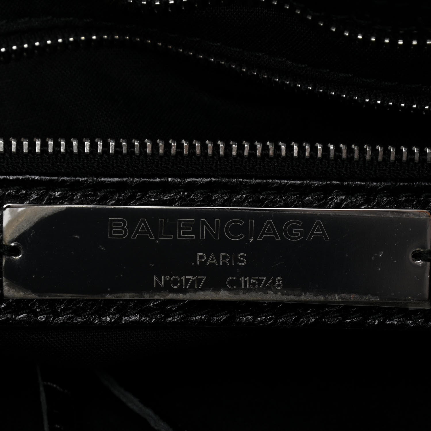Balenciaga Agneau Classic Silver Hardware City Black 5 of 21