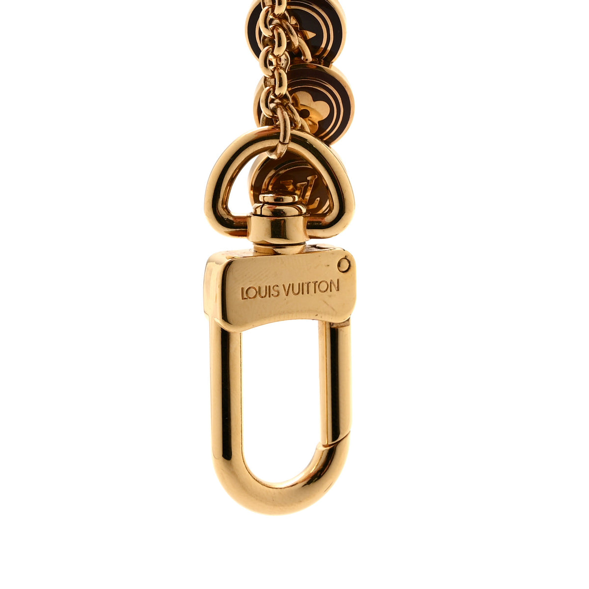 Louis Vuitton Pastilles Key Chain Bag Charm Brown 3 of 4