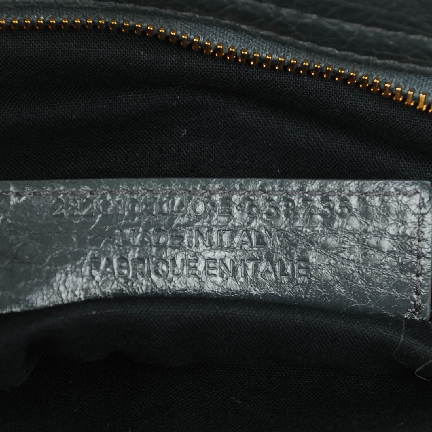 Balenciaga Agneau Giant 12 Gold Hardware Velo Gris Fossile Anthracite 7 of 7