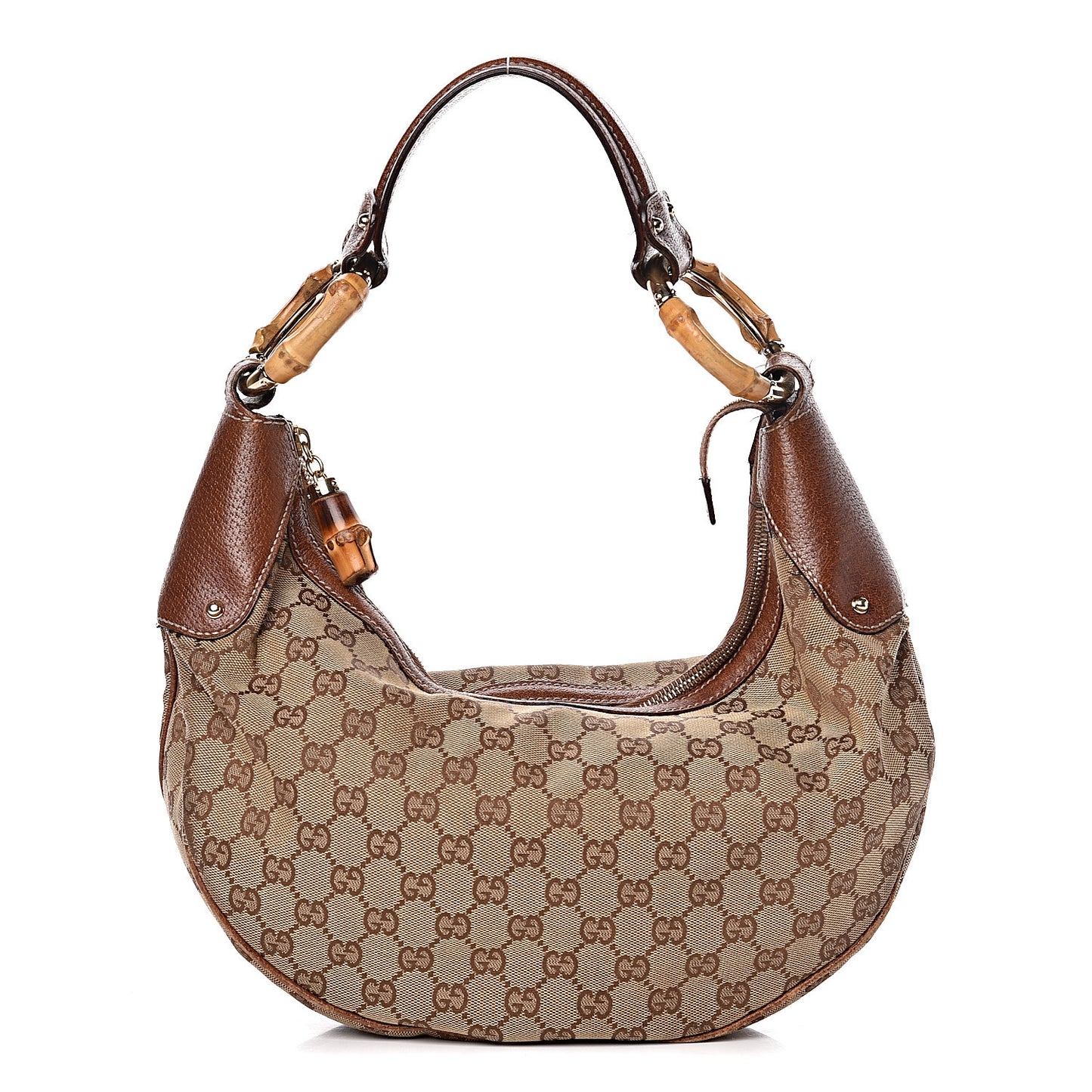 Monogram Bamboo Ring Hobo Brown