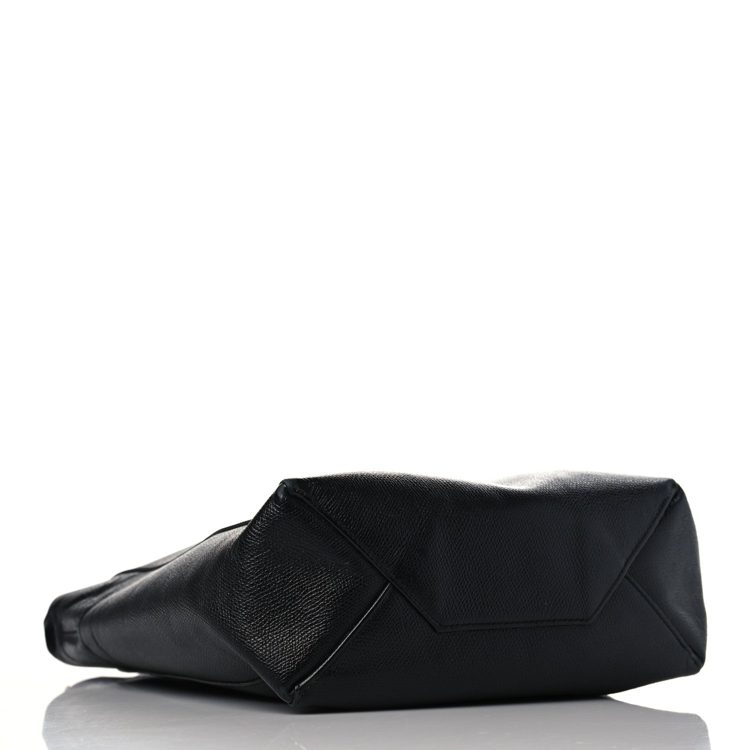 Celine Grained Calfskin Small Vertical Cabas Black 4 of 11