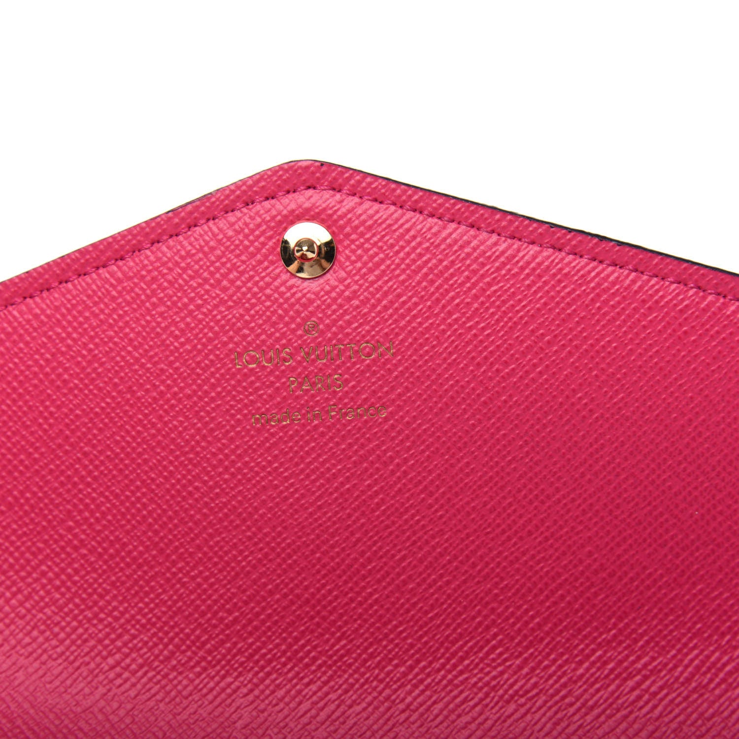 Louis Vuitton Monogram LV Love Lock Sarah Wallet 6 of 7