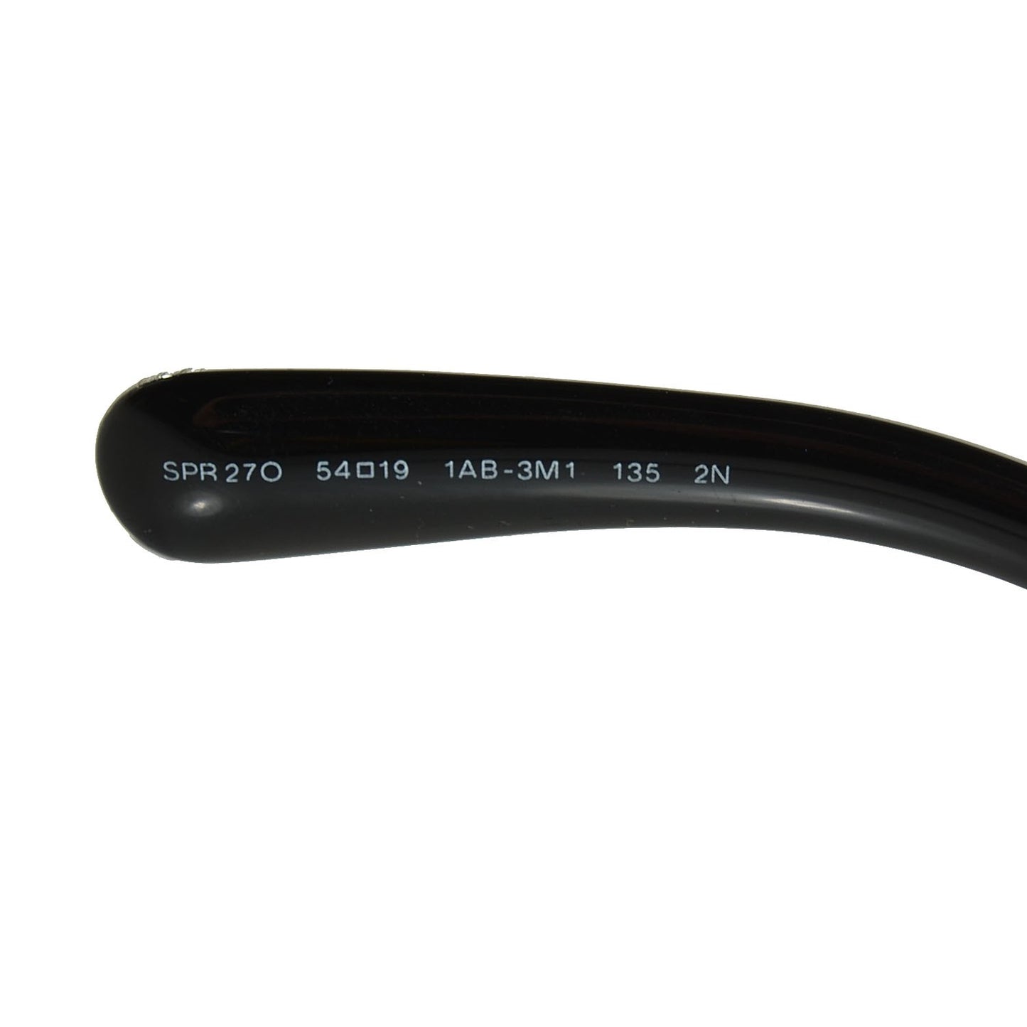 Acetate Baroque Sunglasses SPR 27O Black