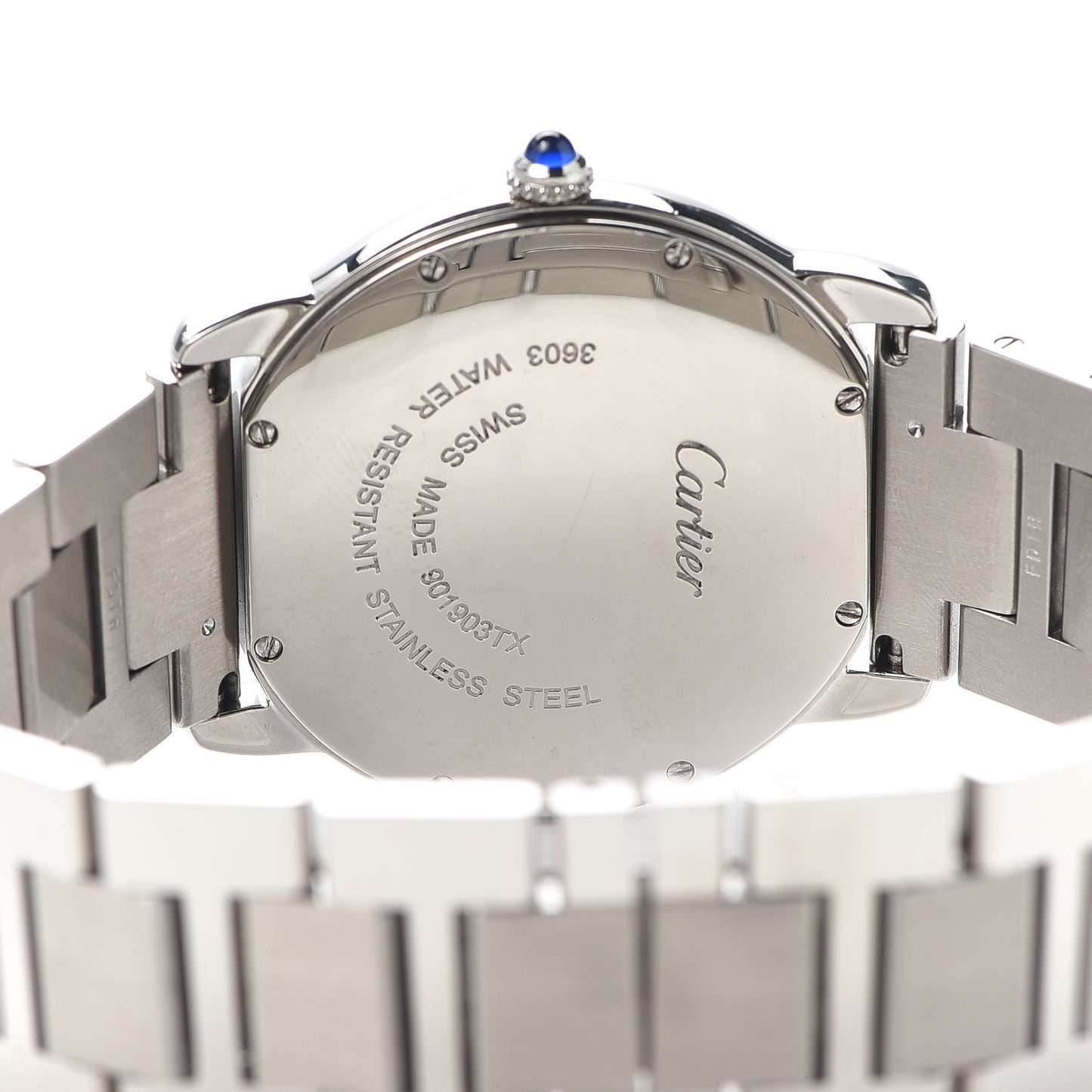 Stainless Steel 36mm Ronde Solo Quartz Watch