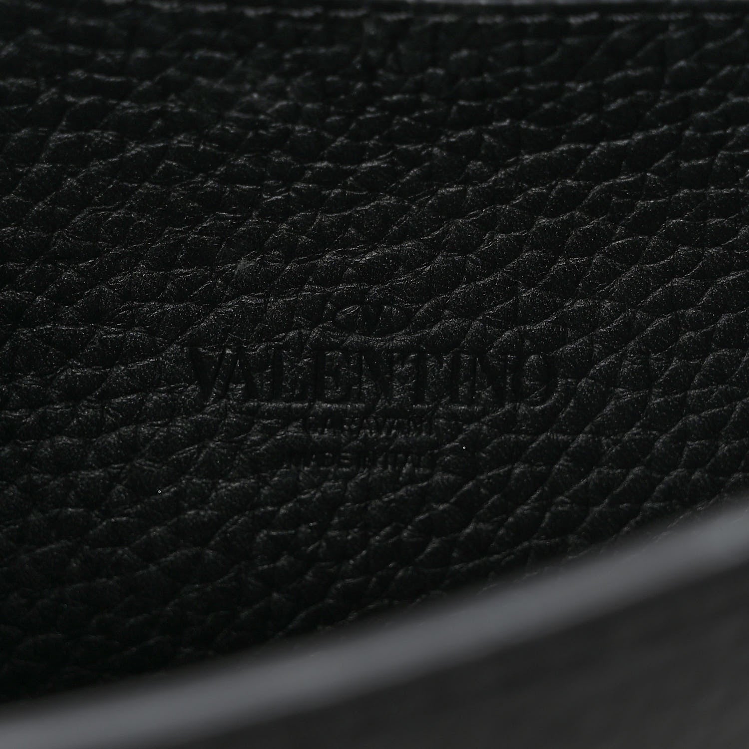 Valentino Garavani Pebbled Calfskin Medium Rockstud Flip Lock Crossbody Bag Black 6 of 8