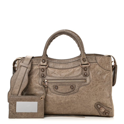 Balenciaga Agneau Giant 12 Rose Gold Hardware City Gris Poivre 1 of 8