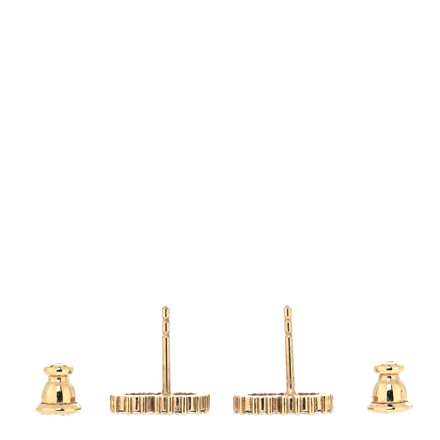 Crystal Clair D Lune Earrings Gold