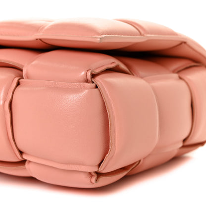 Bottega Veneta Nappa Maxi Intreccio Padded Cassette Crossbody Bag Peachy 8 of 8