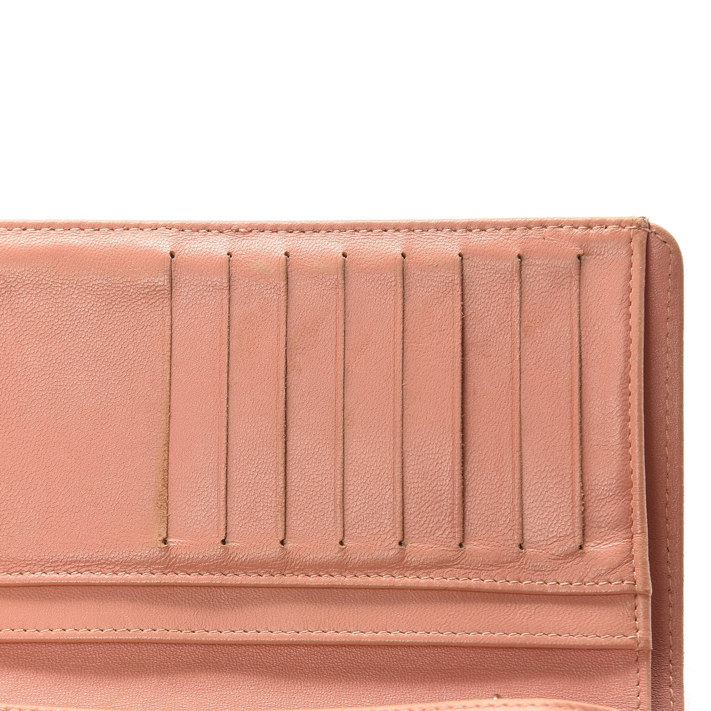 Lambskin Quilted Yen Wallet