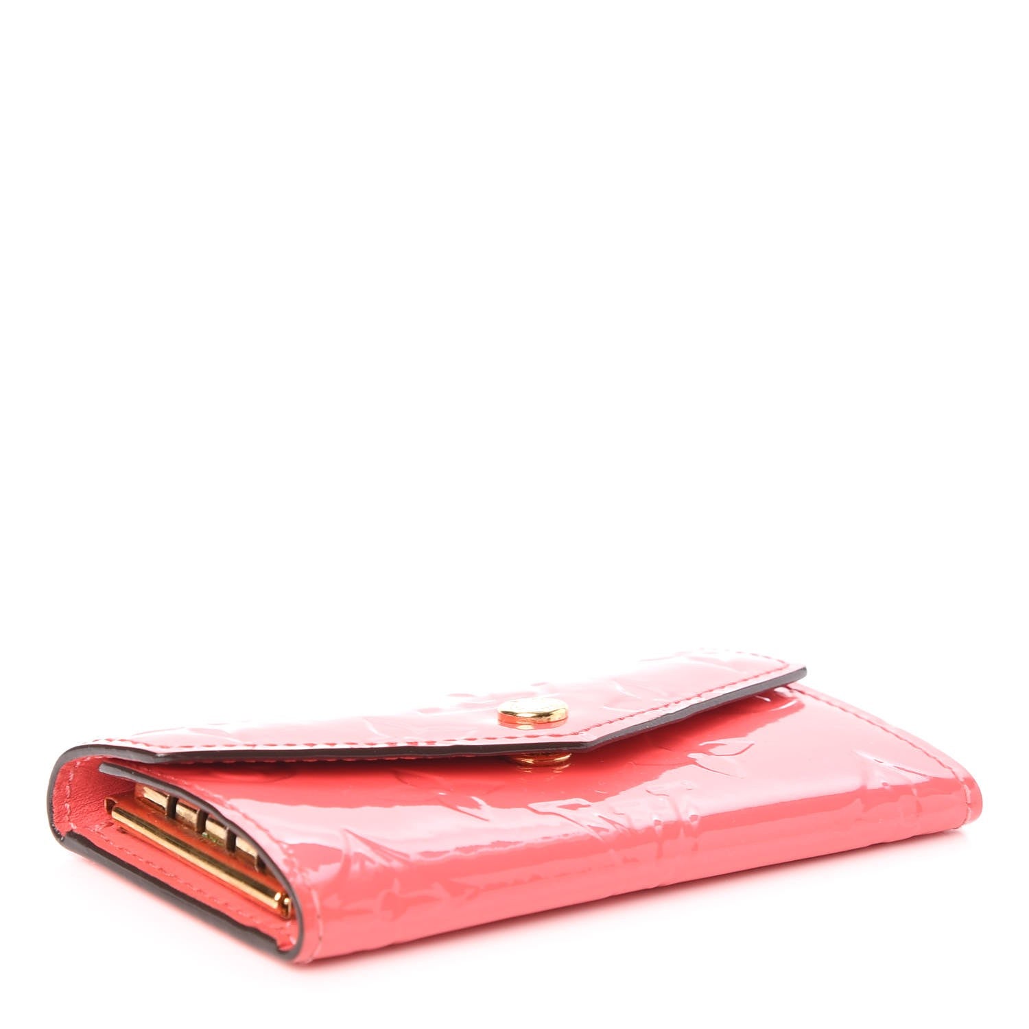 Louis Vuitton Vernis Multicles 4 Key Holder Rose Litchi 4 of 9