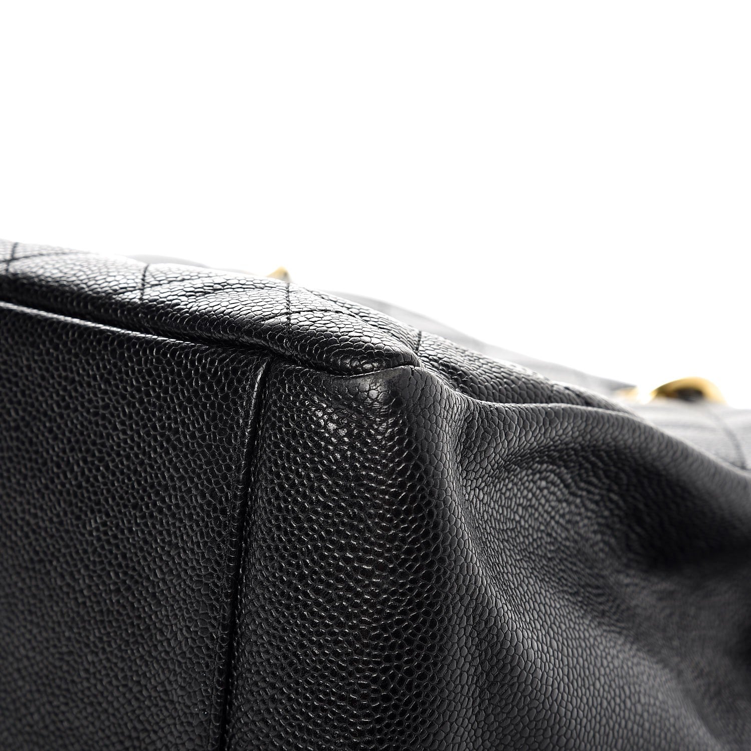 Chanel Caviar Quilted Grand Shopping Tote GST Black 10 of 13