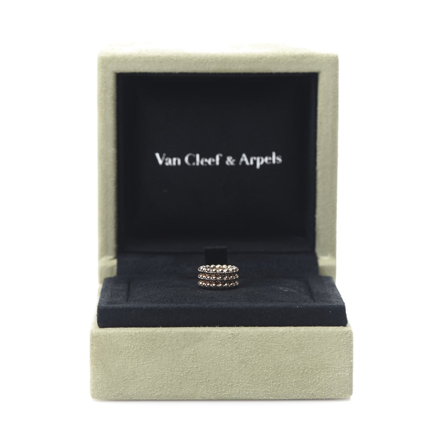 18K Rose Gold Perlee 3-Row Pendant