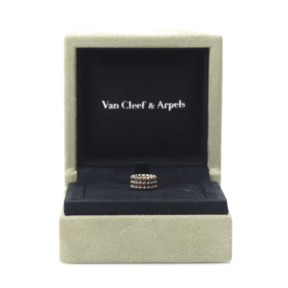 Van Cleef & Arpels 18K Rose Gold Perlee 3-Row Pendant 4 of 5