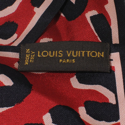Louis Vuitton Silk Leopard Bandeau Rouge 5 of 6