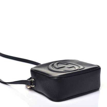 Gucci Pebbled Calfskin Small Soho Disco Bag Black 4 of 9
