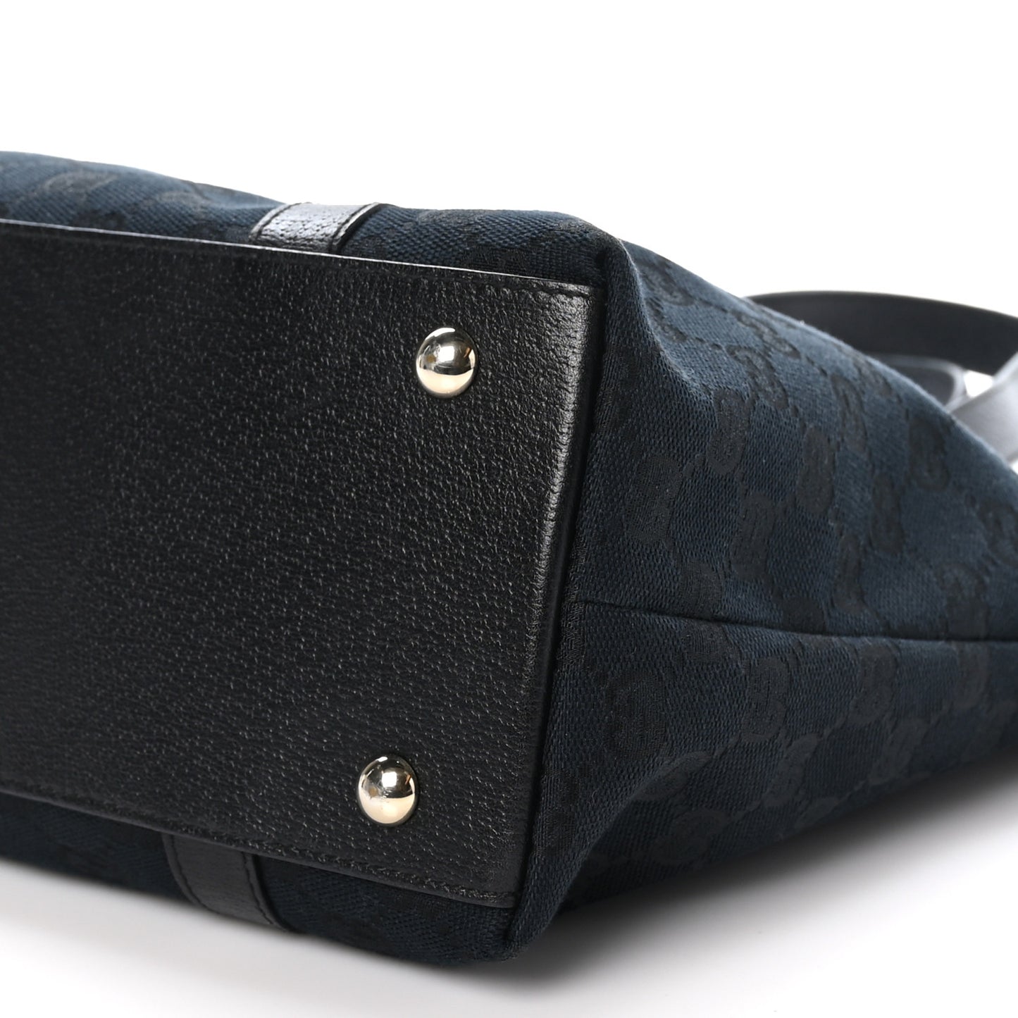 Monogram Medium Abbey Tote Black