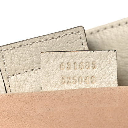 Gucci GG Supreme Monogram Textured Dollar Calfskin Web Medium Ophidia Shopping Tote Beige Ebony Mystic White 7 of 10