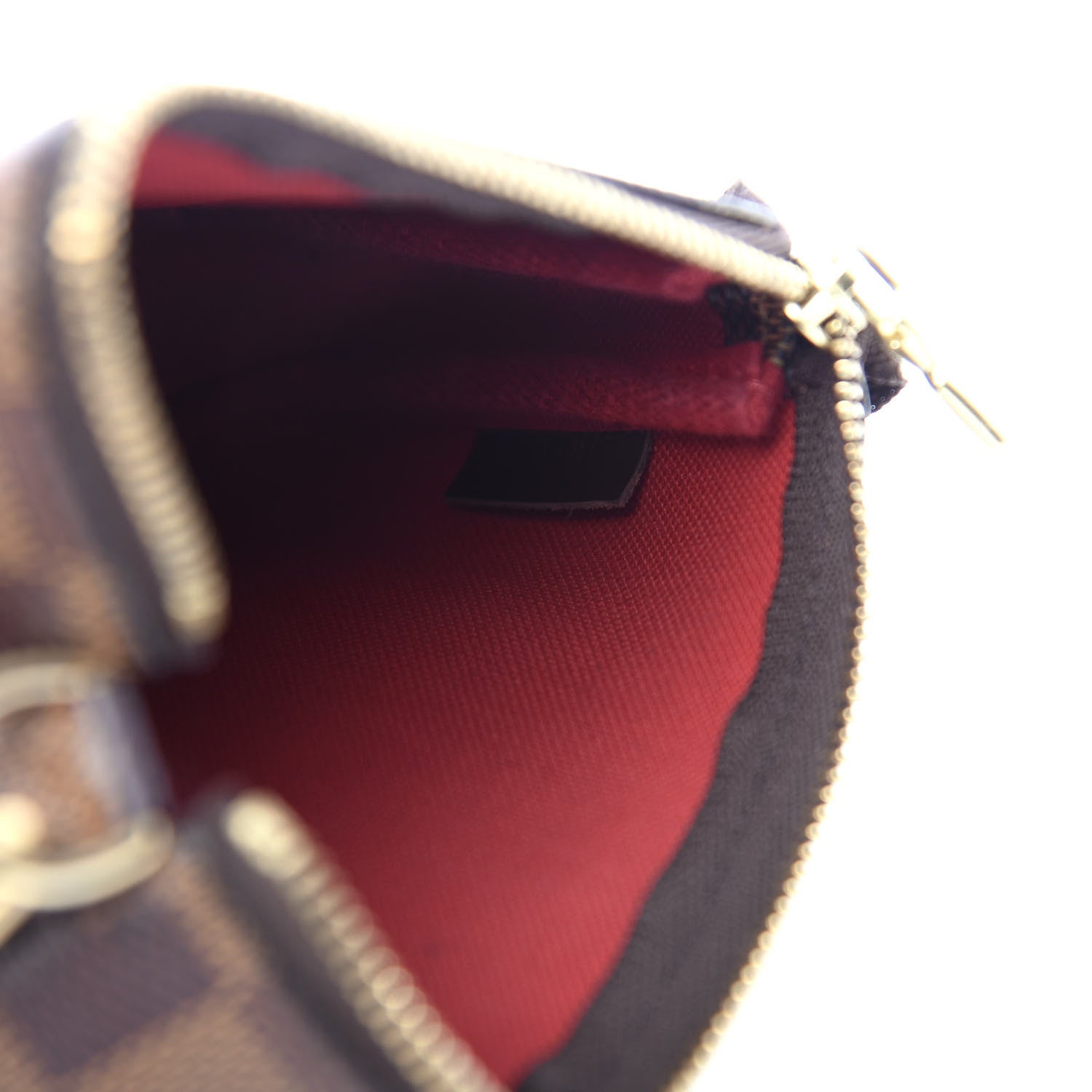 Louis Vuitton Damier Ebene Mini Pochette Accessories 10 of 11