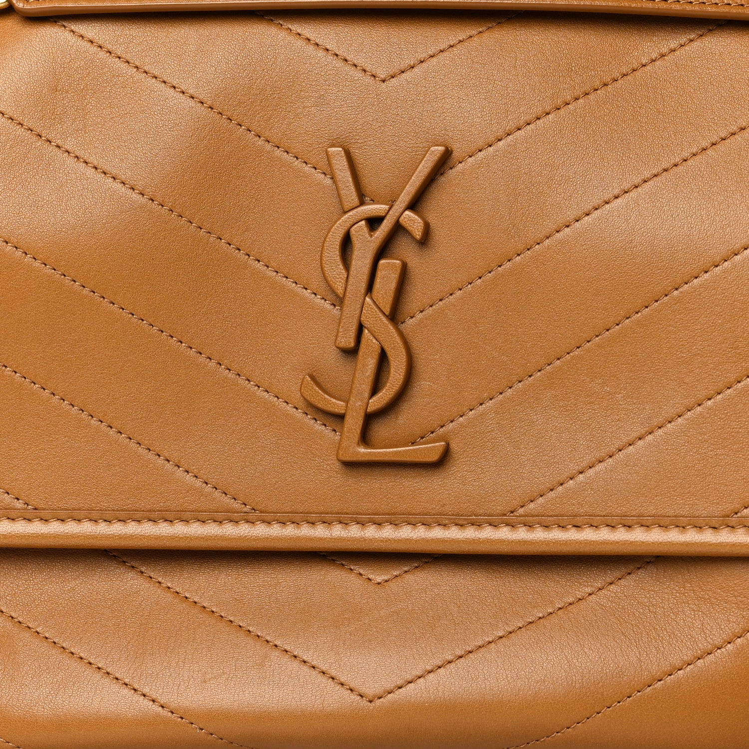 Saint Laurent Lambskin Matelasse Monogram Medium Niki Chain Satchel Dark Sun 8 of 10