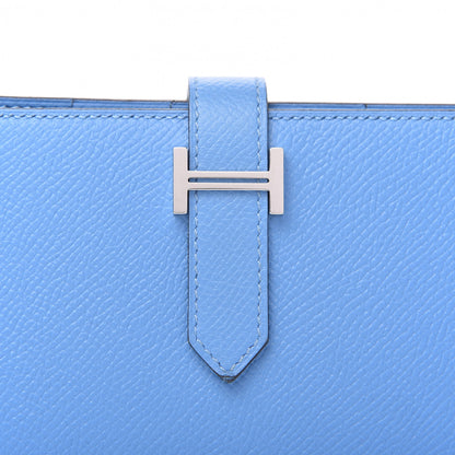 Hermes Epsom Bearn Gusset Wallet Paradis 10 of 11