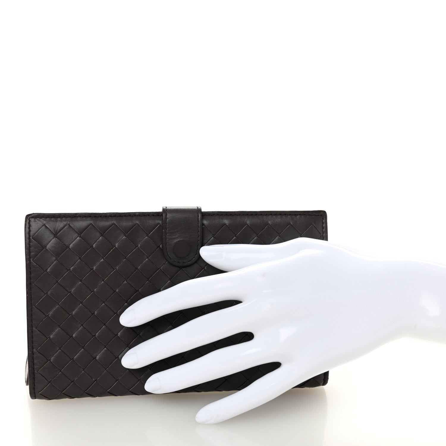 Bottega Veneta Nappa Intrecciato Continental Flap Wallet Quetsche 2 of 9