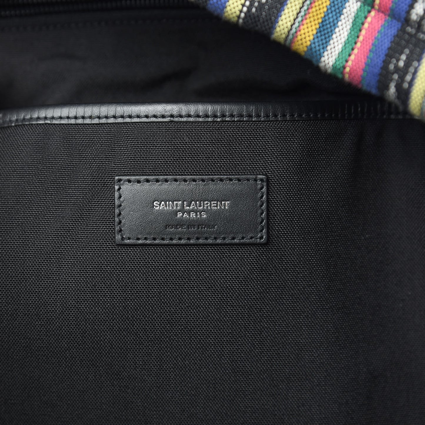 Canvas Ikat City Backpack Multicolor