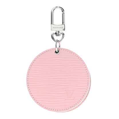 Louis Vuitton Epi Mirror Bag Charm Key Holder Rose Ballerine 1 of 6