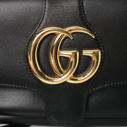 Gucci Vitello Palmellato Lux Small Arli Flap Shoulder Bag Black 10 of 16