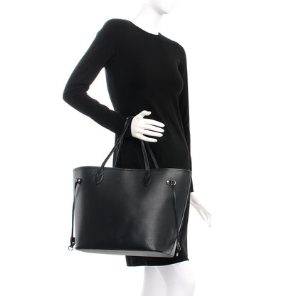 Louis Vuitton Epi Neverfull MM Black 2 of 20