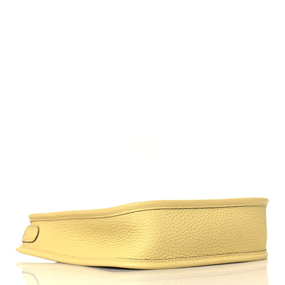 Hermes Taurillon Clemence Amazone Evelyne TPM Jaune Poussin Craie 3 of 10