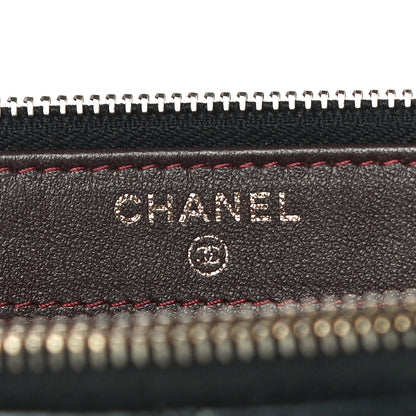 Chanel Lambskin Quilted Small Clutch With Chain Black 7 of 12