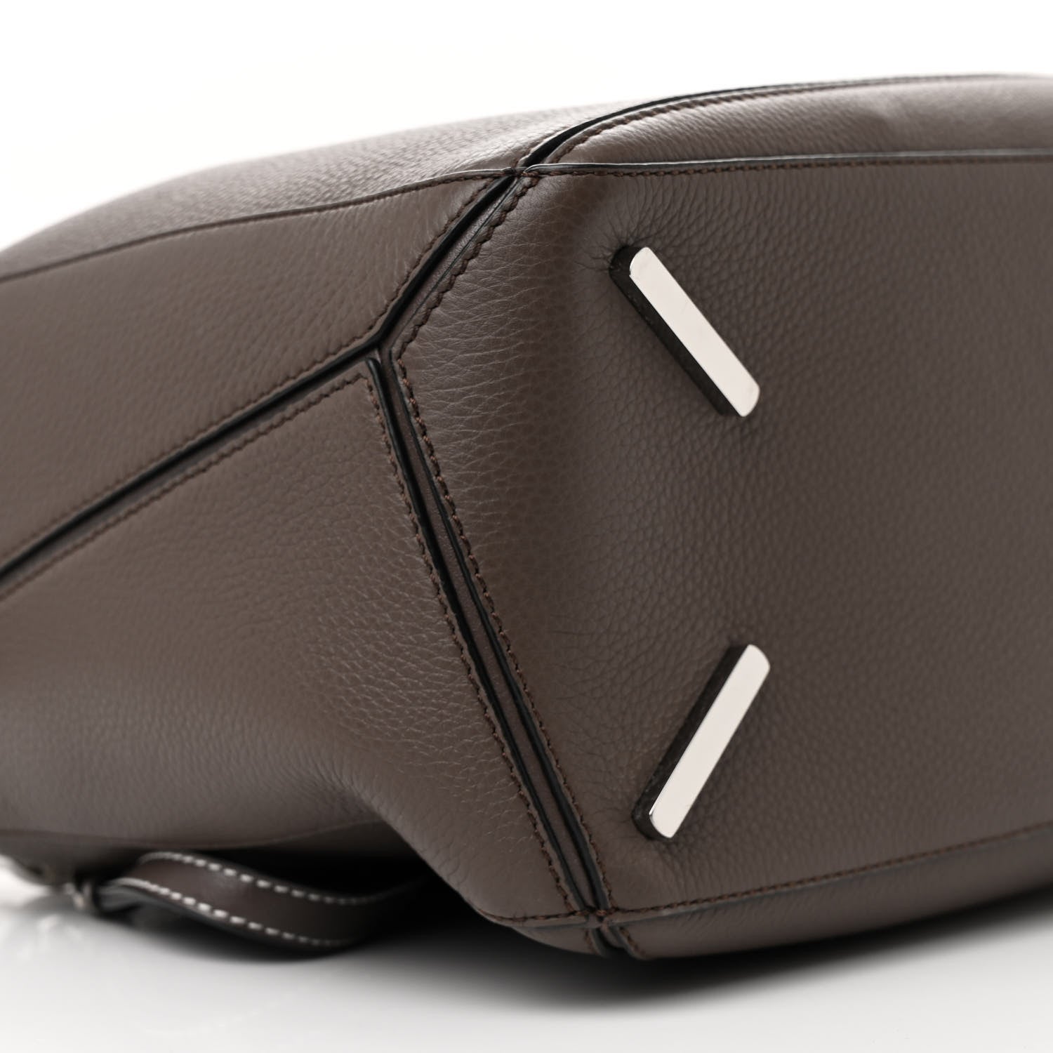 Loewe Calfskin Medium Puzzle Bag Dark Taupe 8 of 9