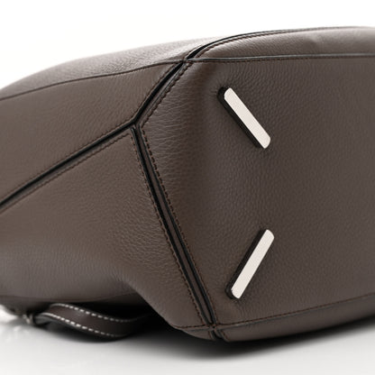 Loewe Calfskin Medium Puzzle Bag Dark Taupe 8 of 9