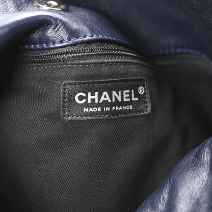 Chanel Lambskin Large Sharpei Shoulder Bag Blue 6 of 10