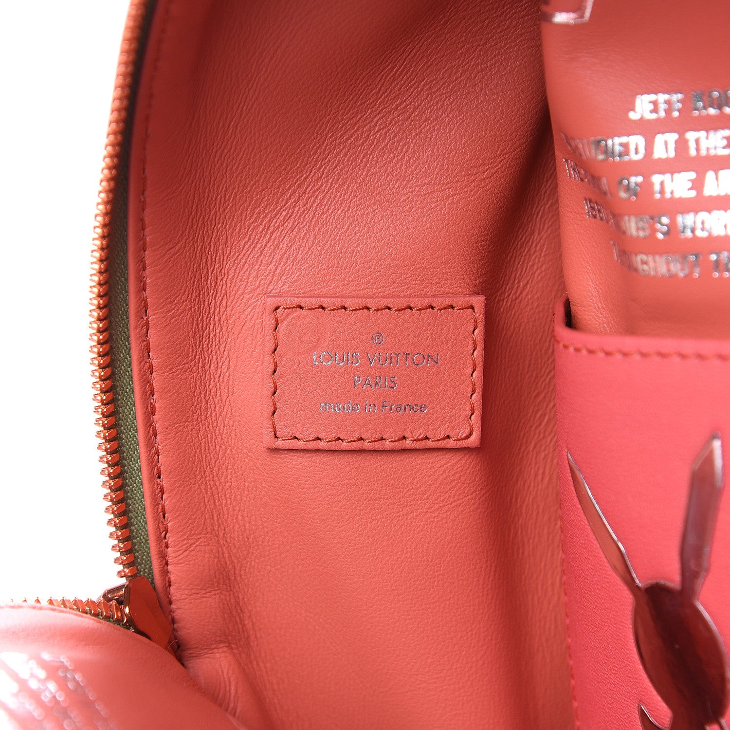 Louis Vuitton Masters Da Vinci Palm Springs Backpack 7 of 9