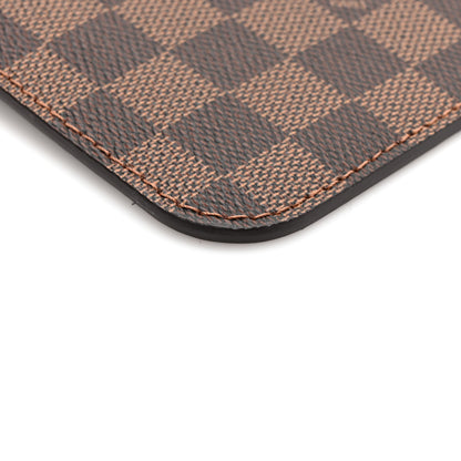 Louis Vuitton Damier Ebene Neverfull MM GM Pochette Rose Ballerine 6 of 6