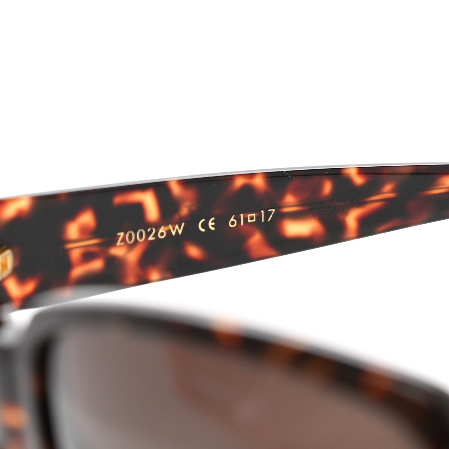 Louis Vuitton Dark Tortoise Obsession Carre Landscape Sunglasses 6 of 8