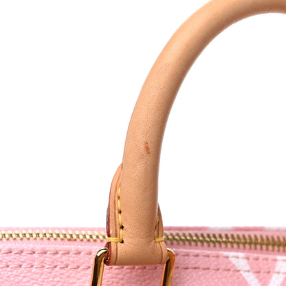 Louis Vuitton Monogram Giant By The Pool Speedy Bandouliere 25 Light Pink 17 of 19